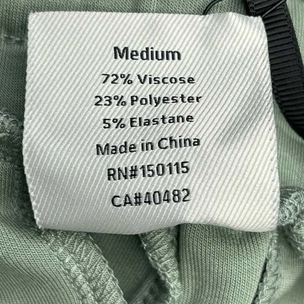 Varley The Slim Cuff Pant 27.5” size M Joggers New Sage green Doublesoft - Picture 7 of 8